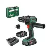 Suktuvas - gręžtuvas Bosch AdvancedDrill 18V-80 QuickSnap 2 x akumulator 2.5 Ah (06039E2004)