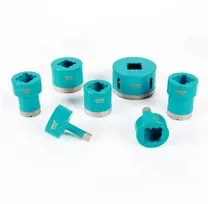 40mm deimantinė karūna plytelėms X Lock jungčiai BIHUI