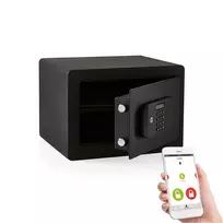 Baldinis padidinto saugumo seifas su elektrine spyna ir pranešimais apie atidarymą High High Security YALE SMART (aukštis 25 cm,plotis 35 cm)