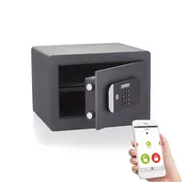 Baldinis profesionalus sertifikuotas seifas dokumentams su elektrine spyna ir pranešimais apie atidarymą Max Security YALE