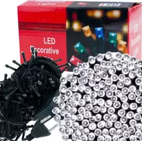 Lempučių girlianda 300 LED, šaltai balta