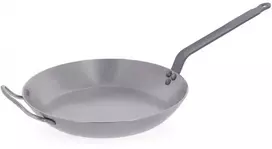 DE BUYER Apvali keptuvė, skersmuo 40 cm CARBONE PLUS