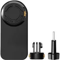 PULUZ kuprinės laikiklis sporto kameroms (įskaitant Osmo Action 5 Pro, Insta360 Ace Pro 2) (juodas)