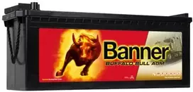 Banner Buffalo Bull 210Ah AGM 12V 1200A 517x273x212/240mm