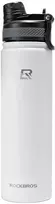 Rockbros 35210029006 terminis dviračio butelis gėrimams 650 ml – baltas