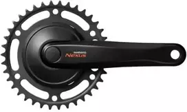 Priekinis žvaigždžių blokas Shimano Nexus FC-C6000 170mm 1-speed juodas-38T