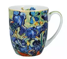 Carmani Puodelis 400ml CAMIO,V.Van Gogh,Irisai