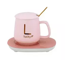 Elektrinis puodelio šildytuvas su puodeliu Lucky