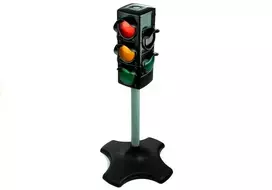 Lean Toys Žaislinis šviesoforas vaikams 72 cm