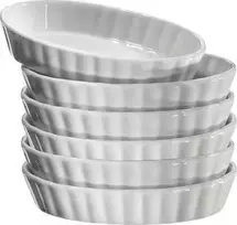 Küchenprofi Burgundy – porcelianinis crème brûlée indas 14×8,5×2,5 cm, 6 vnt.