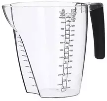 NHG Matavimo indas Plast-Team 1.5L plastikinis