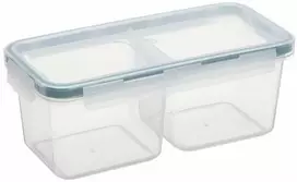 NHG Laikymo indas Amsterdam su silikoniniu žiedu 2x480ml