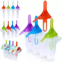 Excellent Houseware Ledų formelės 4 vnt. su stovu