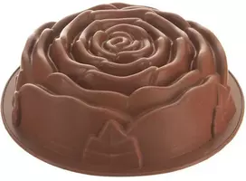 Lumarko Orion Silikoninė pyrago forma rožė 25 cm ruda