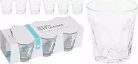 KOOPMAN Stiklinės degtinei 40 ml, 6 vnt. rinkinys