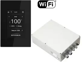 Elektrinės pirties krosnelės valdymo pultas - TULIKIVI WIFI su kontaktorių bloku