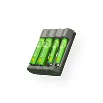 GP Battery GP - Įkraunamų baterijų įkroviklis, B441 (USB), įskaitant 2 x AA 2100 mAh + 2 x AAA 800 mAh baterijas
