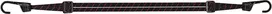 Tvirtinimo elastinė guma dviračio bagažui Bradas BUNGEE SPIDER HOOK, juodas, 60 cm
