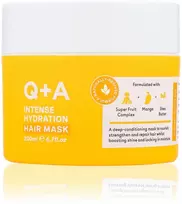 Q+A Intense Hydration Hair Mask Intensyviai drėkinanti plaukų kaukė, 200 ml
