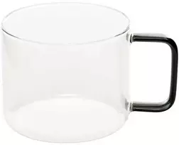 Secret De Gourmet Stiklinis puodelis su spalvota rankena, 500 ml