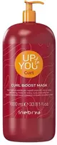 Inebrya Up To You Curl Boost Mask drėkinanti kaukė garbanotiems / banguotiems plaukams, 1000 ml