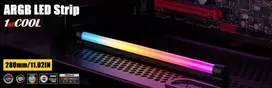 1St Cool 1stCOOL AURA EVO ARGB LED, SATA, 28 cm, juodas