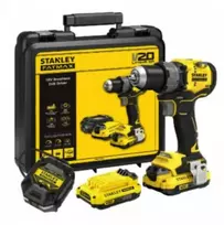 Smūginis suktuvas-gręžtuvas Stanley SFMCD725D2K-QW; 18 V; 2x2,0 Ah akum.