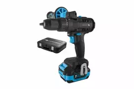 Smūginis suktuvas-gręžtuvas Hogert HT2E247-B14PD; 18 V; 1x4,0 Ah akum.