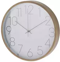 Home Styling Collection Sieninis laikrodis su dideliais skaičiais, Ø 30,5 cm