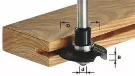 Diskinė griovelių freza (be frezos koto) Festool; Ø40 mm; 2,5 mm