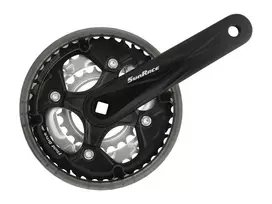 Priekinio žvaigždžių blokas SunRace FCM500 42x34x24T 170mm 6/7/8-speed su CG