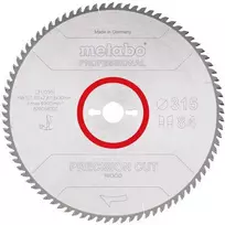 Pjovimo diskas medienai Metabo 628058000; 315x30 mm; Z84; 10°