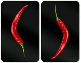 Apsauginės kaitlentės lėkštės, HOT CHILI - 2 vnt., WENKO