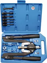 Bgs Technic Kniediklis srieginėms ir paprastoms kniedėms | ilgos rankenos | 3,2 - 6,4 mm (405)
