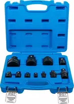 Grąžtas Bgs Technic Smūginių adapterių ir šarnyrų / kardanų rinkinys | 6.3 mm (1/4") - 25 mm (1") | 11 vnt. (25140)