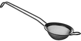 Bar Up Barmeno sietelis gėrimams ir kokteiliams, plieno skersmuo. 75 mm juodos spalvos