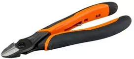 Šoninio kirpimo replės 180mm Ergo ypač kietai vielai iki 4 mm. Bahco