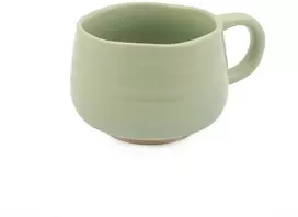 Jamie Oliver Big Love Cozy Cuppa Žalias keraminis puodelis 375ml