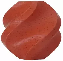 Bambu Lab PLA Marble plastikas 1.75mm 1kg - rinkinyje su daugkartine rite - Raudona Granite