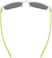 Akiniai Uvex rookie baltas-lime mat / mirror žalias