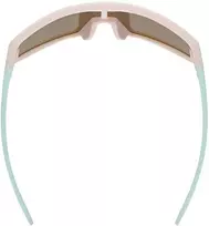 Akiniai Uvex skyrise jr. pink-žalias matt / mirror pink