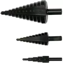 Pakopinis grąžtas Yato YT-44732; 4-12/4-22/6-38; 3 vnt.