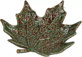 RITUALI DOMESTICI SFOGLIAMI 2 klevo lapų plokštelių rinkinys 15 x 15 x 3 cm