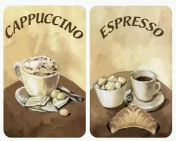 Stiklinė lėkštė COFFEE viryklei - 2 vnt., WENKO