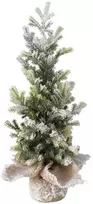 Boltze Home dirbtinė Kalėdų eglutė džiuto vazone TANNE, 40 cm