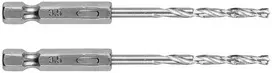 Wiertło Šešiakampis metalinis grąžtas 3,5 mm, 2 vnt.