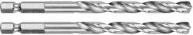 Grąžtas metalui Hex GRAPHITE 6,5 mm, 2 vnt.