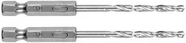 Wiertło Šešiakampis metalinis grąžtas 3,0 mm, 2 vnt.