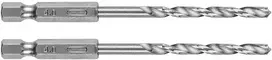Wiertło Šešiakampis metalinis grąžtas 4,0 mm, 2 vnt.