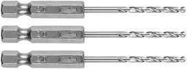 Wiertło Šešiakampis metalinis grąžtas 2,0 mm, 3 vnt.